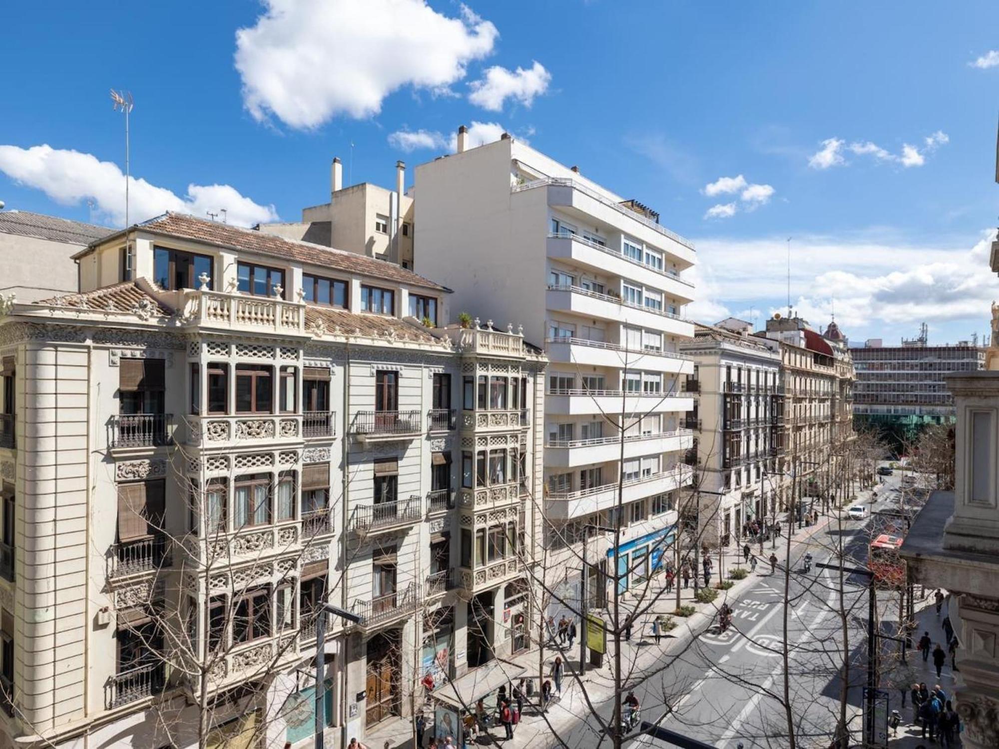 Bright And Elegant Gran Via Apartments Granada Exteriér fotografie